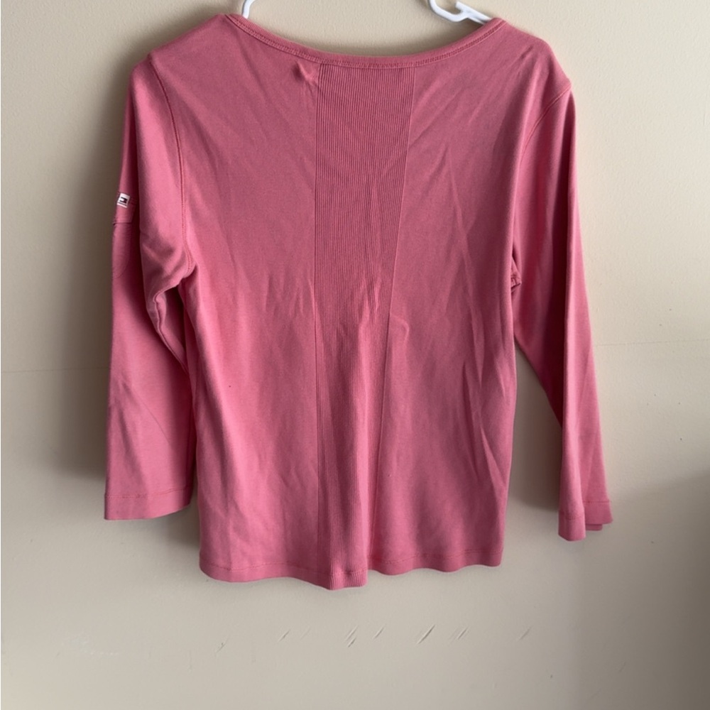 Women's Pink Long Sleeve Top